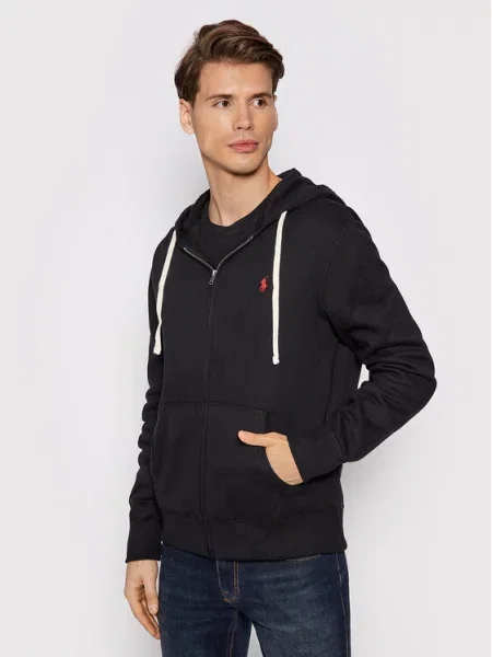 Polo Ralph Lauren Ζακέτα φούτερ μαύρο