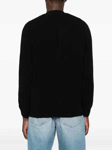 Cardigan Mc2 Saint Barth de lână negru