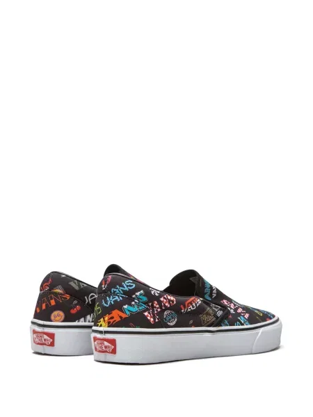 Slip on tenisky Vans černé