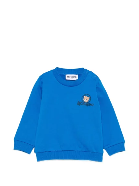Bluza dziecięca Moschino niebieska