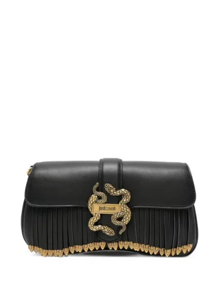 Body Just Cavalli cu model piele de șarpe negru