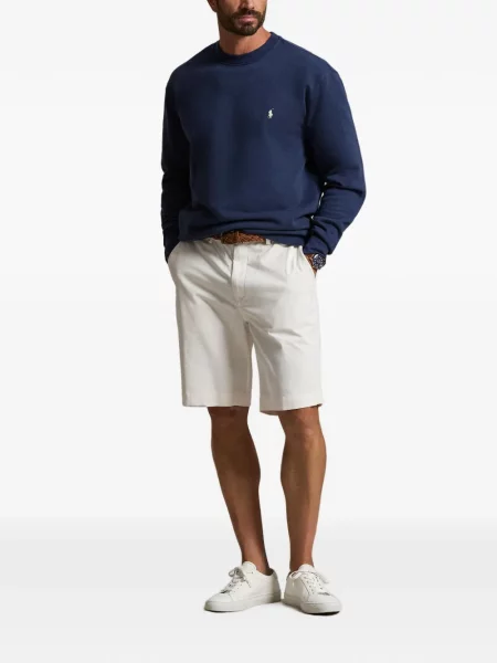 Флийс дълго с яка суитчър Polo Ralph Lauren сиво