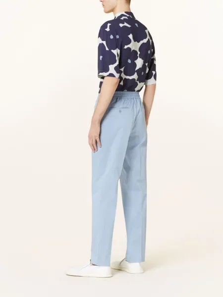 Sandro Spodnie Regular Fit W Stylu Dresowym blau granatowe