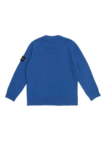 Sweter dziecięcy Stone Island niebieski