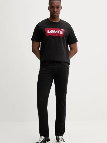 Kavbojke Levi's črna