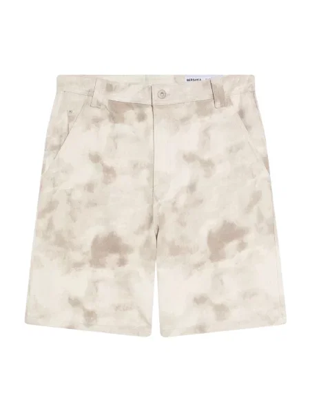 Bershka Traperice pijeska / taupe siva