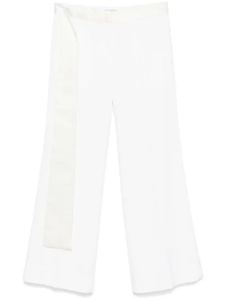 Pantaloni Victoria Beckham alb
