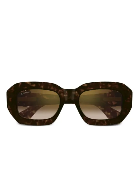 Sunčane naočale Cartier Eyewear smeđa