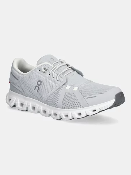 On Sneakers Cloud 6 Alb gri
