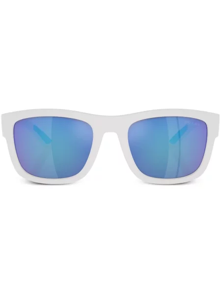 Ochelari de soare Prada Linea Rossa alb