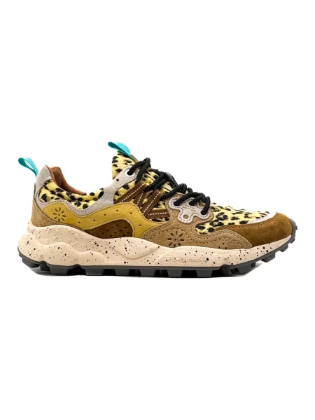 Sneakersy Flower Mountain skórzane w kwiatki