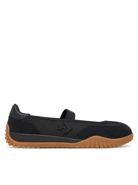 Balerina Converse Run Star Trainer Ballet Flat fekete