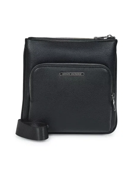 Taška Armani Exchange OKINAWA FLAT CROSSBODY černá