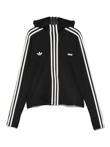 Sneakerși Adidas cu dungi negru