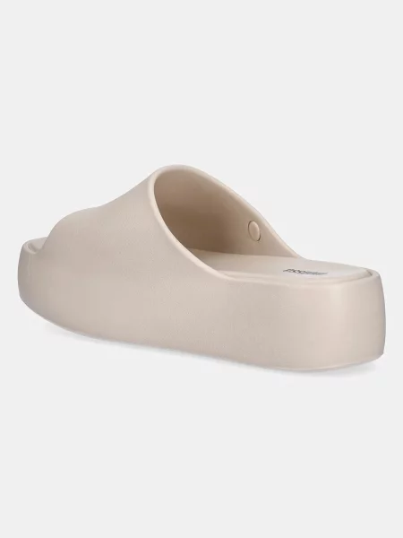 Шлепанцы Melissa на платформе бежевые