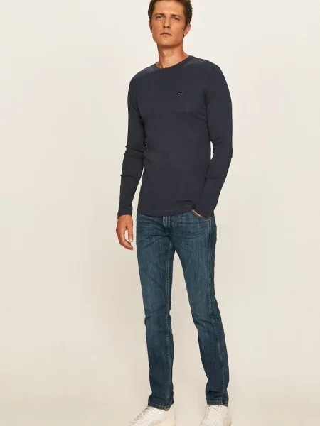 Tommy Jeans Majica dugih rukava plava
