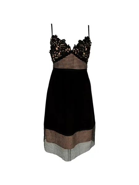 Rochie Theory din dantelă negru