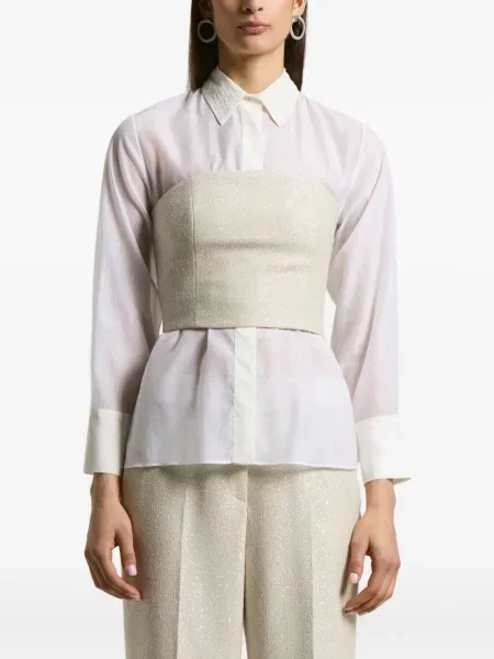 Top Peserico cu paiete