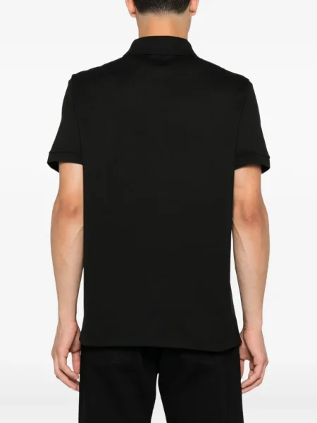 Polo Paul & Shark cu broderie negru