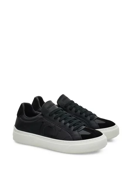 Sneakerși Ferragamo negru