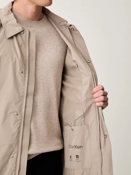 Calvin Klein hosszú dzseki férfi bézs
