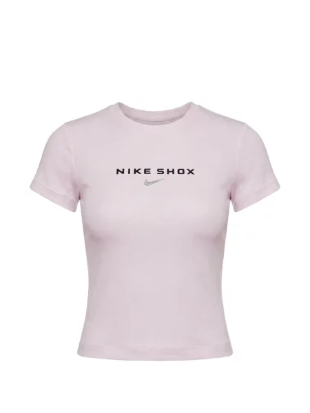 Pantaloni scurți Nike cu imagine cu cordon roz