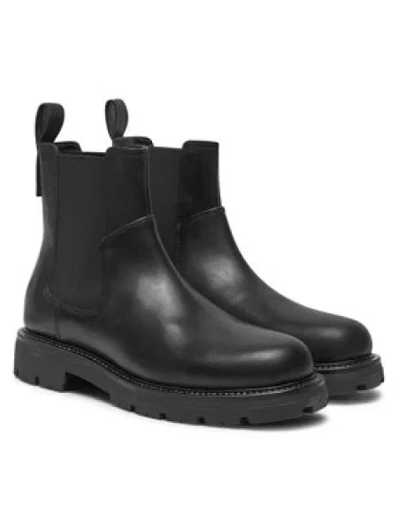 Vagabond Shoemakers Kotníková obuv s elastickým prvkem Cameron černá