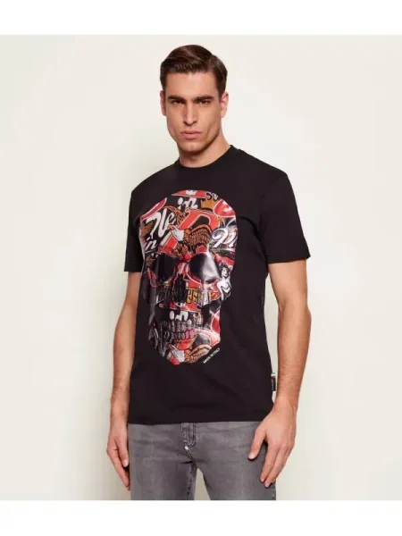 Philipp Plein Tricou Skull negru