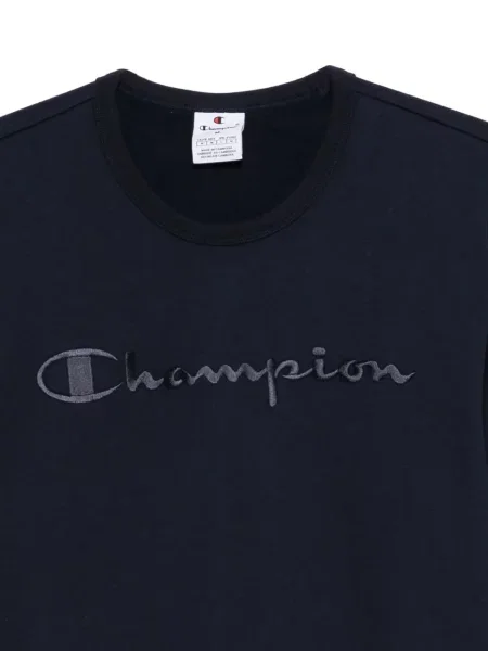 Hanorac Champion cu broderie albastru