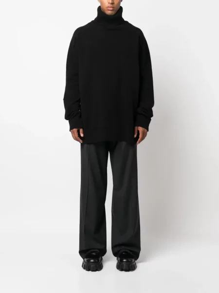Plačiakojis kelnės Raf Simons pilka