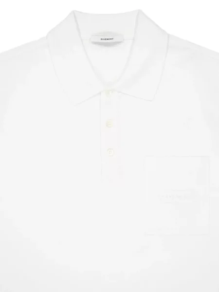 Tricou polo Givenchy alb