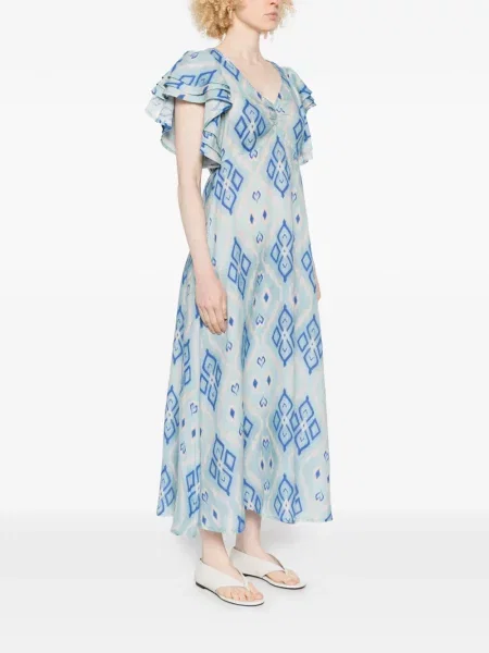 Sukienka maxi Nimo With Love niebieska