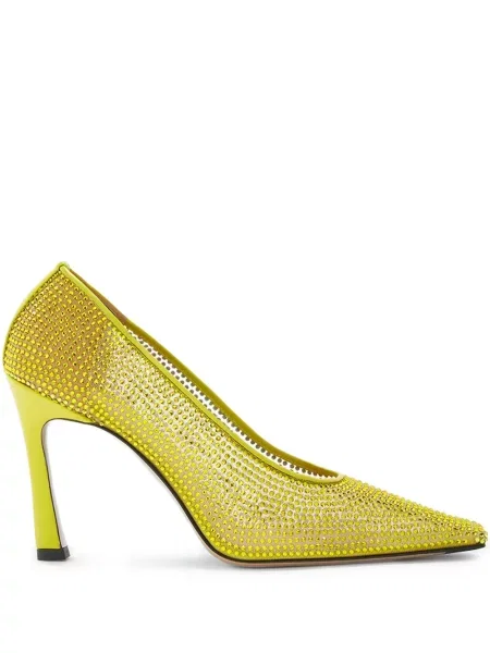 Pantofi cu toc The Attico galben