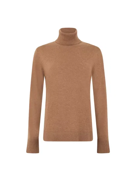 Sweter Max Mara brązowy