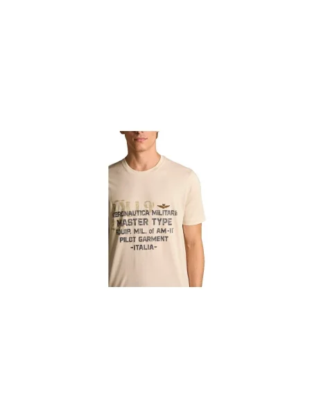 Tricou Aeronautica Militare bej
