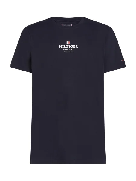 Tommy Hilfiger Marškinėliai Tamsiai mėlyna