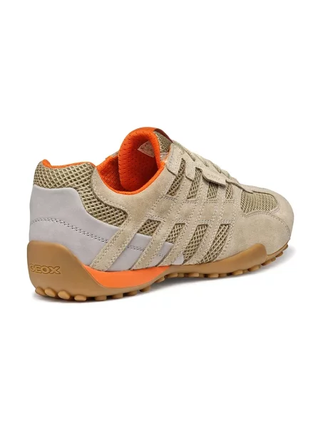 Geox sneakers U SNAKE ORIGINAL maro