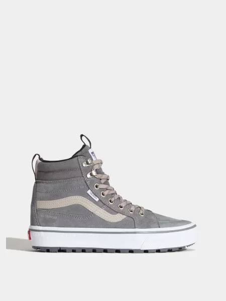 Черевики Vans замша/текстиль сірий