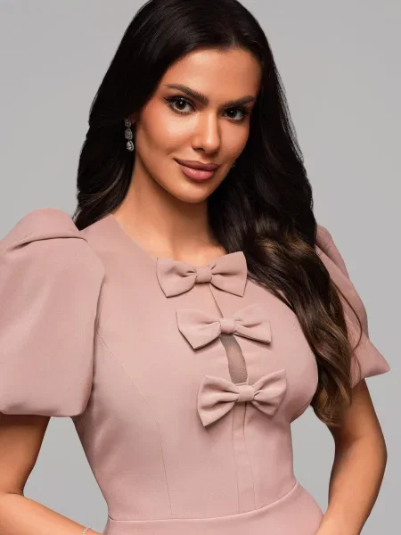 Rochie Edoti roz