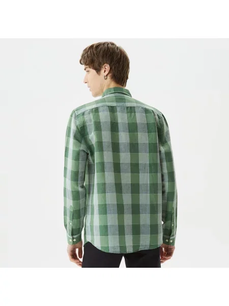Lacoste сорочка зелена