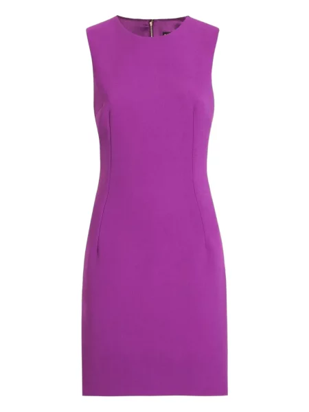 Rochie mini Dolce & Gabbana de lână de costum violet