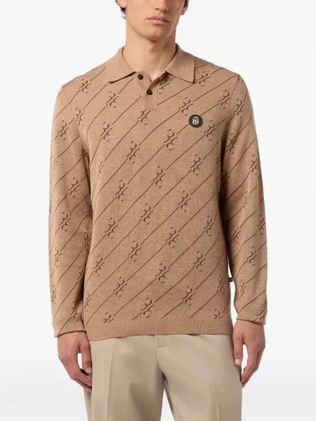 Długa koszulka polo Billionaire
