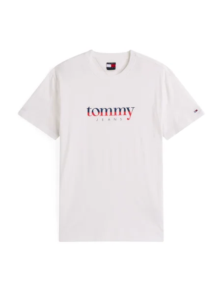 Tommy Jeans Tričko režná / námořnická modř červená