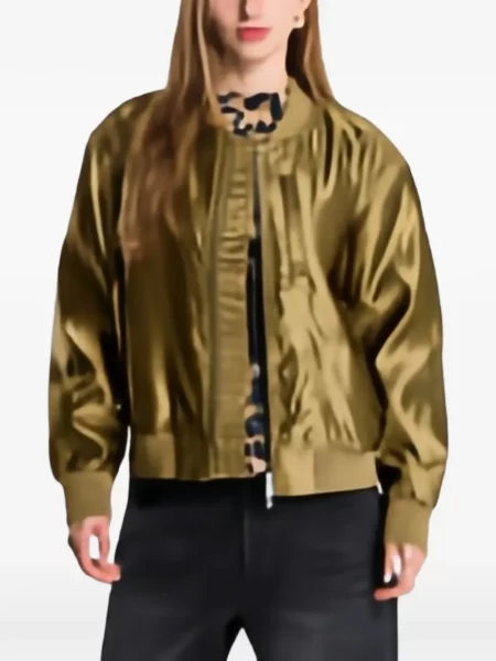 Prošiven bomber jakna Vans smeđa