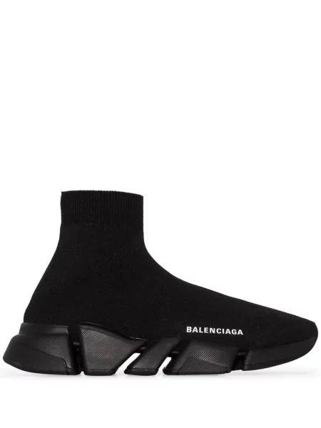 Sneakerși Balenciaga Speed tricotate negru