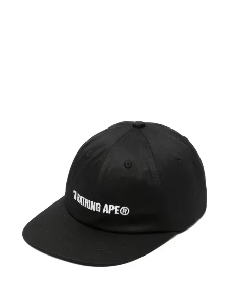 Hímzett baseball sapka A Bathing Ape® fekete