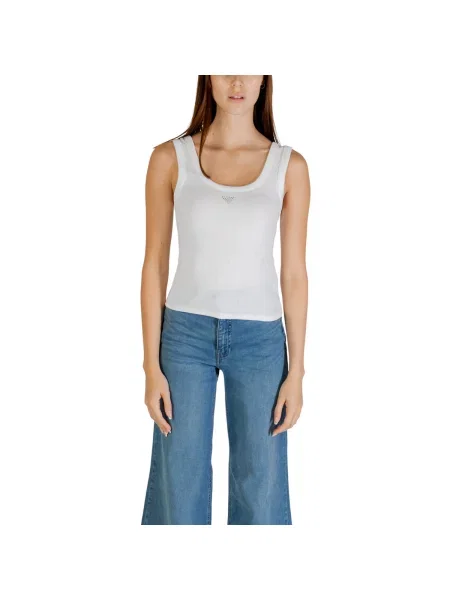 Guess Top Slim Fit bijela