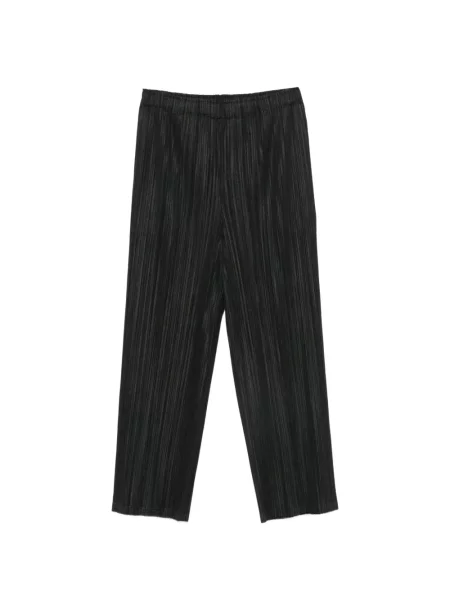 Nadrág Pleats Please Issey Miyake fekete