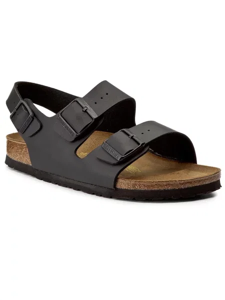 Basutės Birkenstock Milano Schwarz juoda