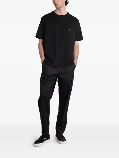 Tricou Low Brand cu autograf negru